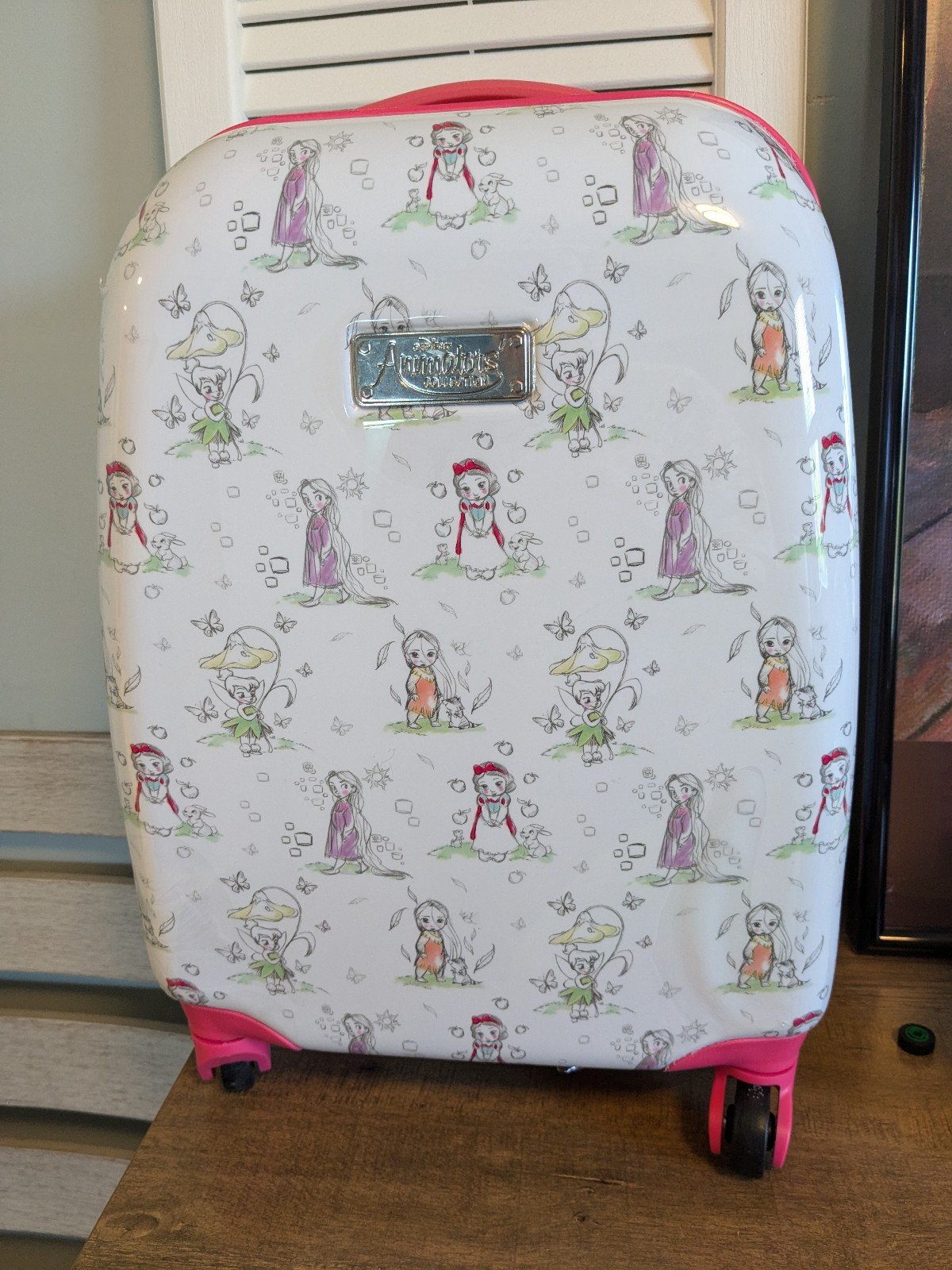 Disneystore Animators Collection Disney Princess Rolling Suitcase