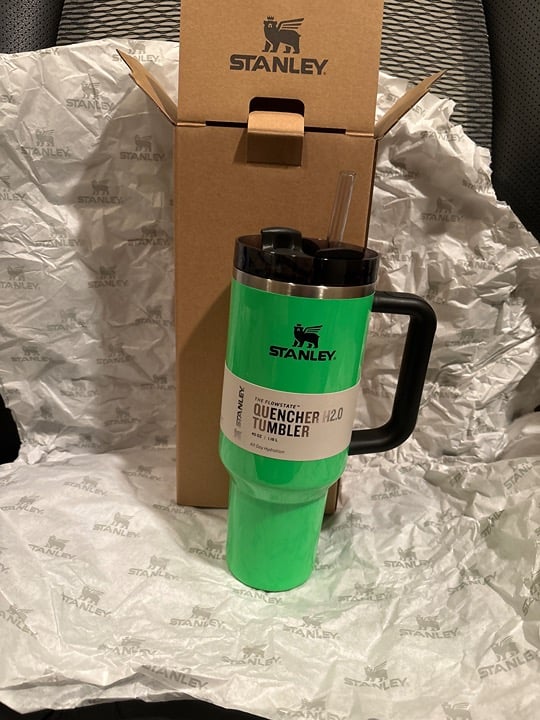 Stanley NWT Neon Green Newly released