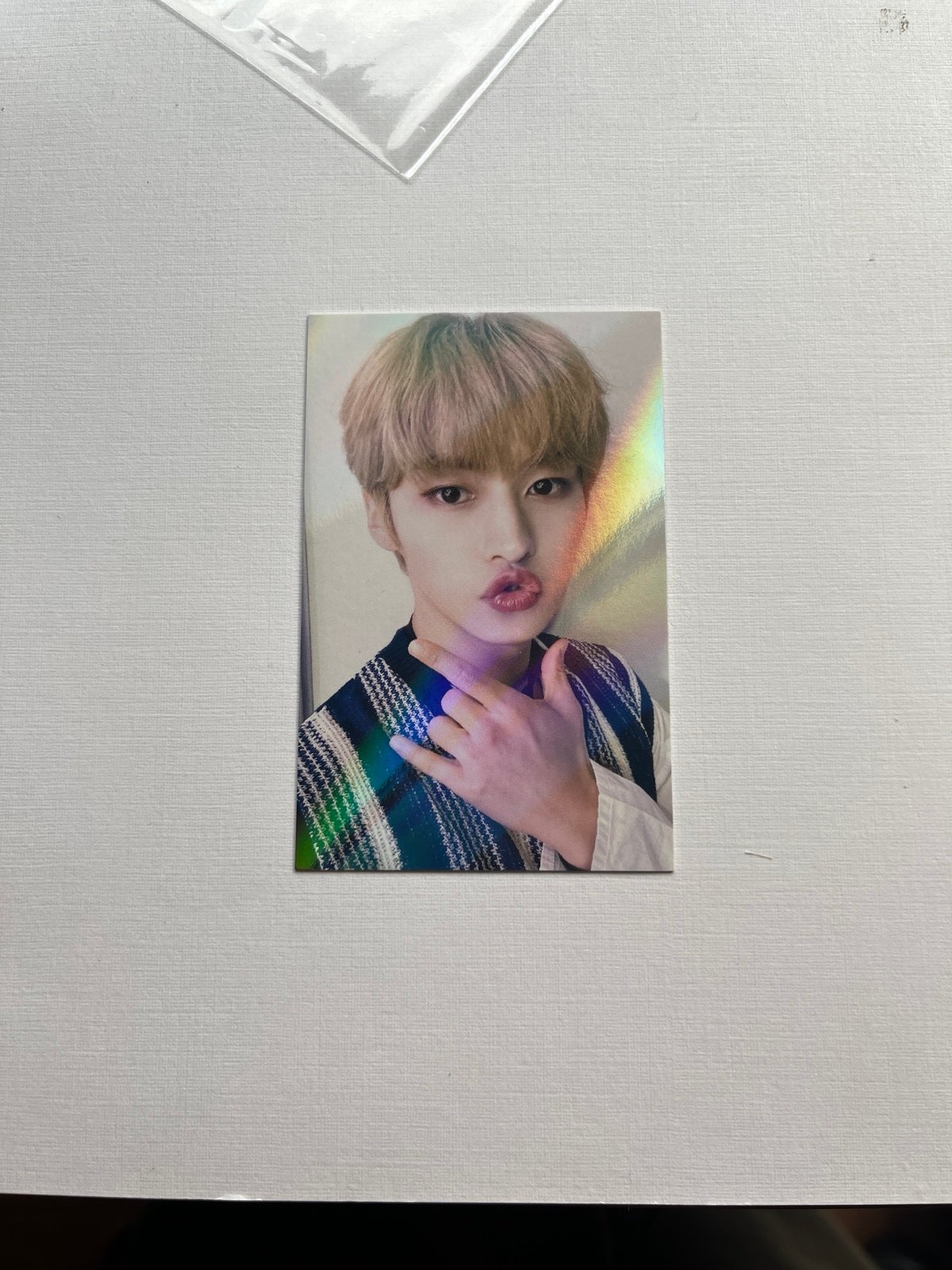 stray kids lee know noeasy makestar pob photocard