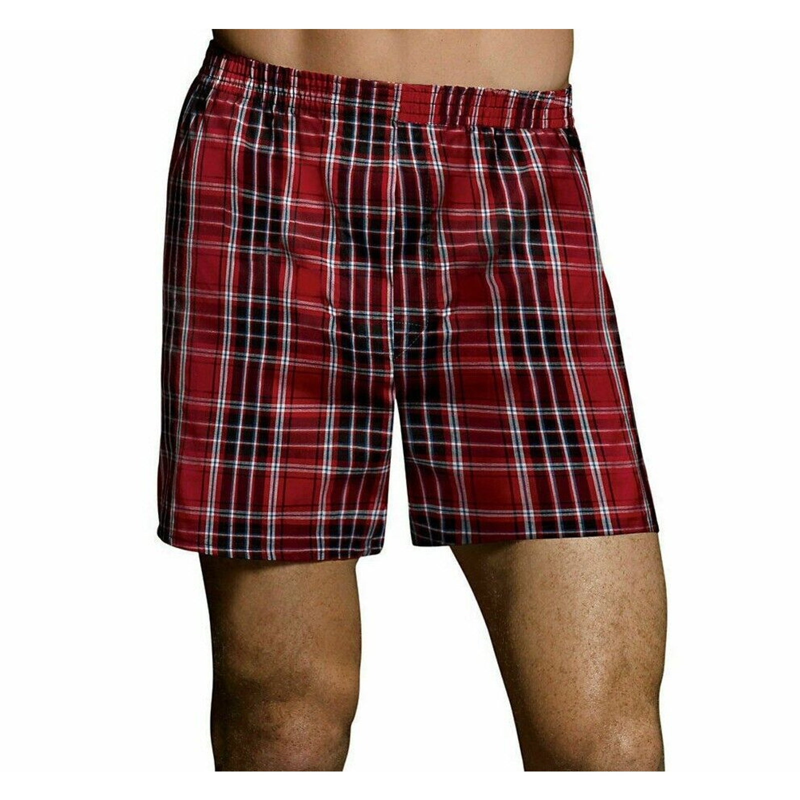 4 Hanes Tagless Boxer Briefs Mens Assorted Colors Comfortable Underwear Small