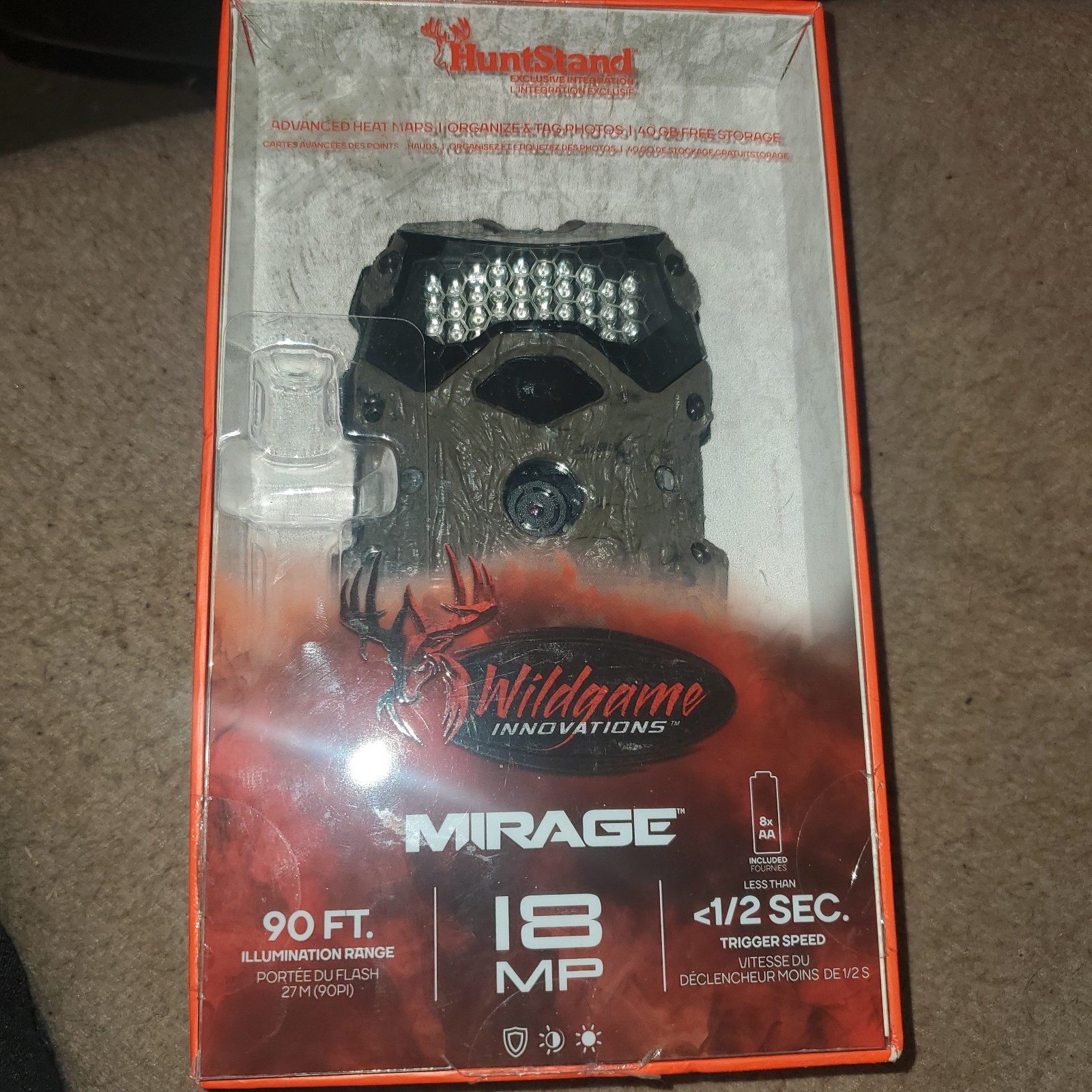Wildgame Innovations Mirage IR 18MP Game Camera Hunting Trail Monitor