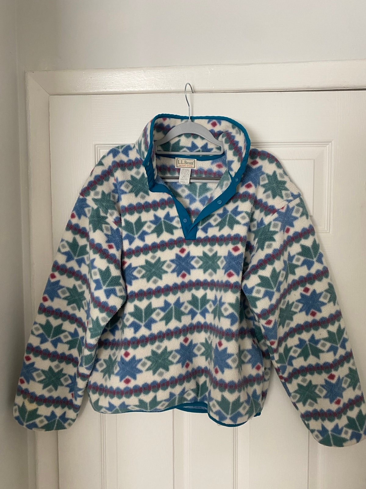 Vintage LL Bean women’s Fleece Patagonia synchilla style size medium