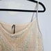 NWT Anthropologie Lani Cropped Sequined Cami | M