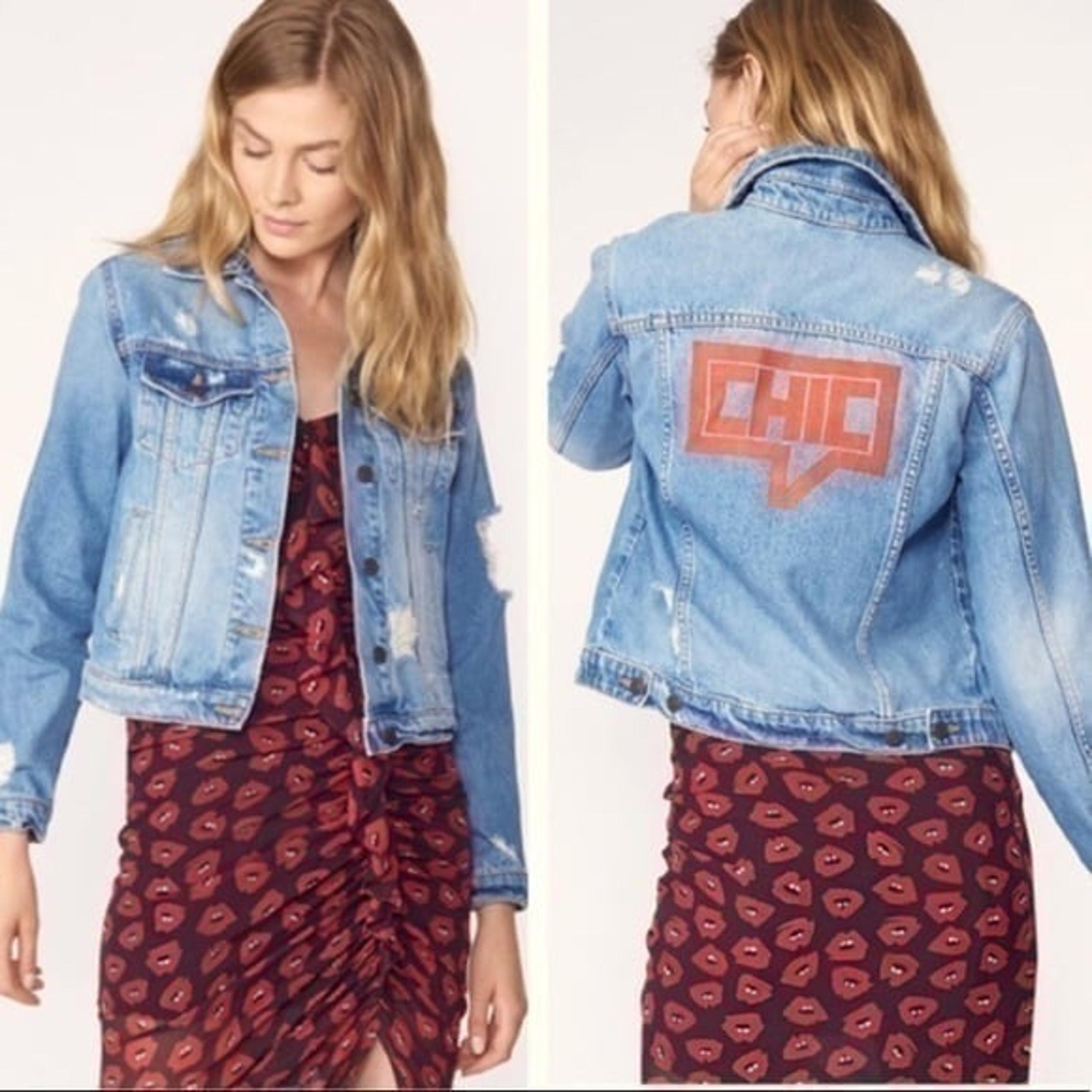 RARE Veronica Beard Cara Chic Jean Jacket