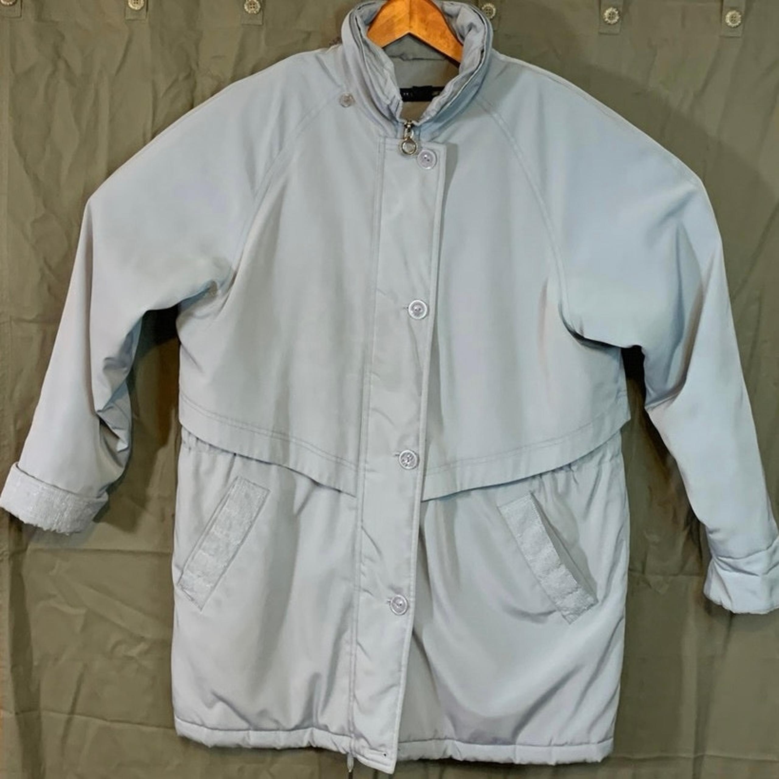 Weather Tamer Women Winter Jacket Coat Green Sz L Grandma Mom Vintage Cottage