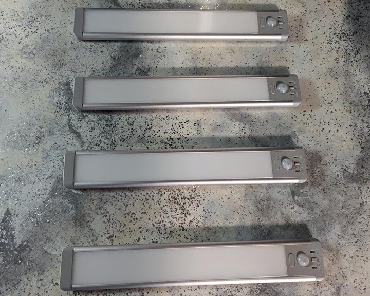 Under Cabinet Lights,40 LED Rechargeable Battery Operated Motion