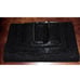Vtg Walborg Blk Beaded Clutch Purse Bag