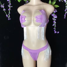 Exotic dance wear rave festival outfit stripper outfit