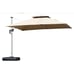 PURPLE LEAF 10ft Patio Umbrella Outdoor Square Umbrella Large Cantilever Umbr...