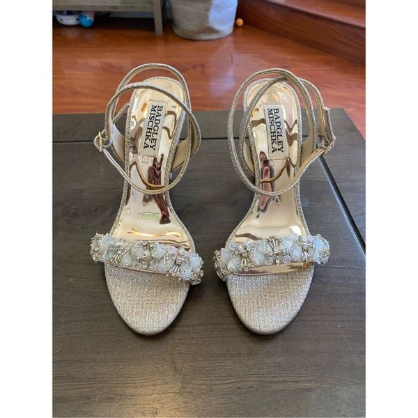 Gorgeous Badgley Mischka Taryn Stiletto Sandal in Size 5