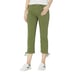 NYDJ Capri Jeans with Drawcord Hem in Olive, Size 18W