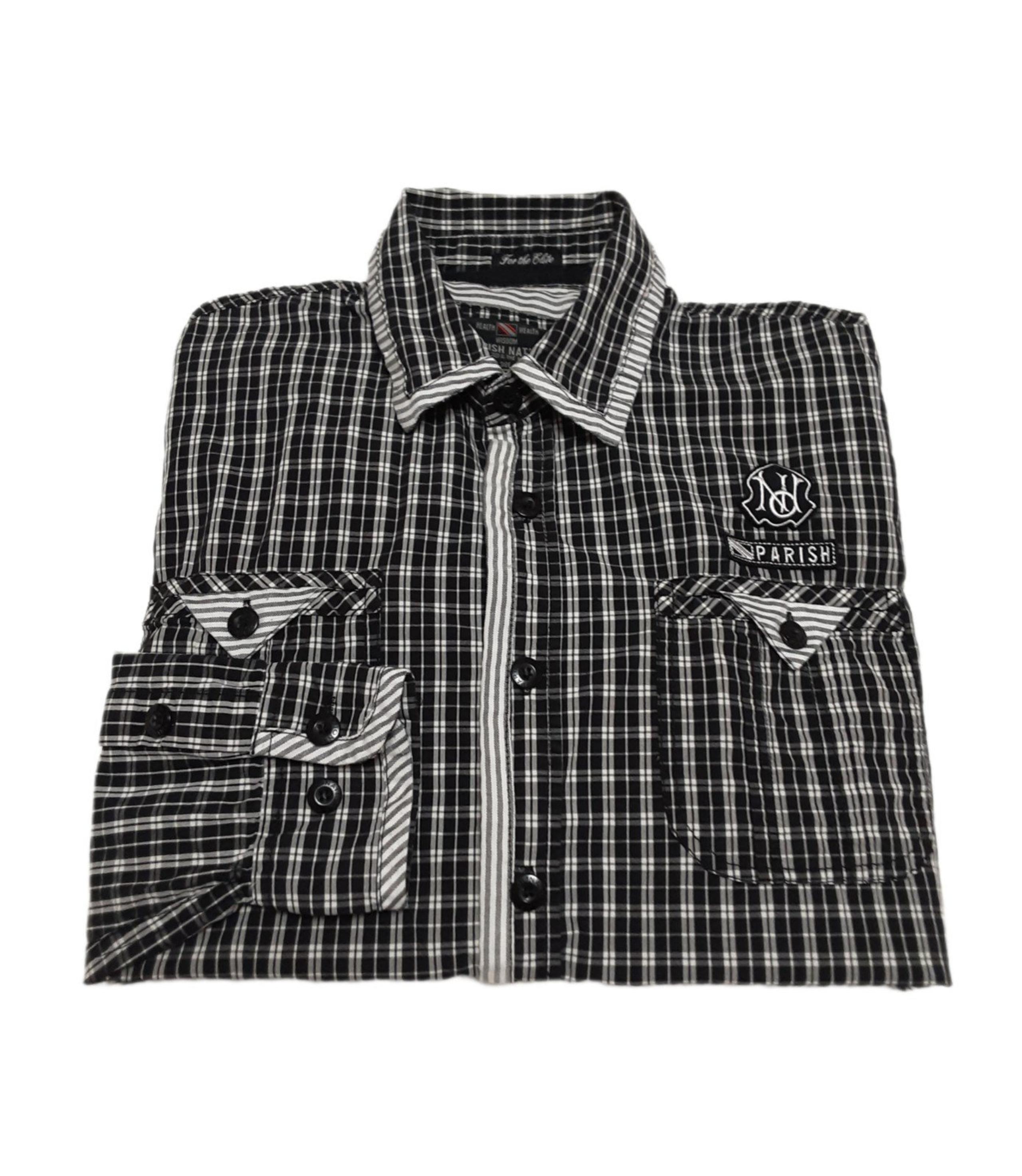 Parish Nation Button Up Shirt Mens Large