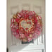XL Love is All You Need Valentines Day Heart and Roses Wreath Door Hanger