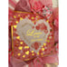 XL Love is All You Need Valentines Day Heart and Roses Wreath Door Hanger