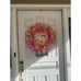 XL Love is All You Need Valentines Day Heart and Roses Wreath Door Hanger