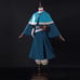 Delicious In Dungeon Marcille Cosplay Costume Blue Dress For Halloween Suit