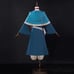 Delicious In Dungeon Marcille Cosplay Costume Blue Dress For Halloween Suit