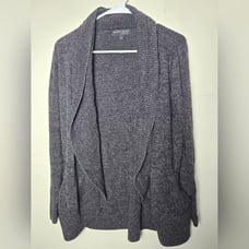 Women's Barefoot Dreams Cozychic Lite Wool Cardigan, Size Medium