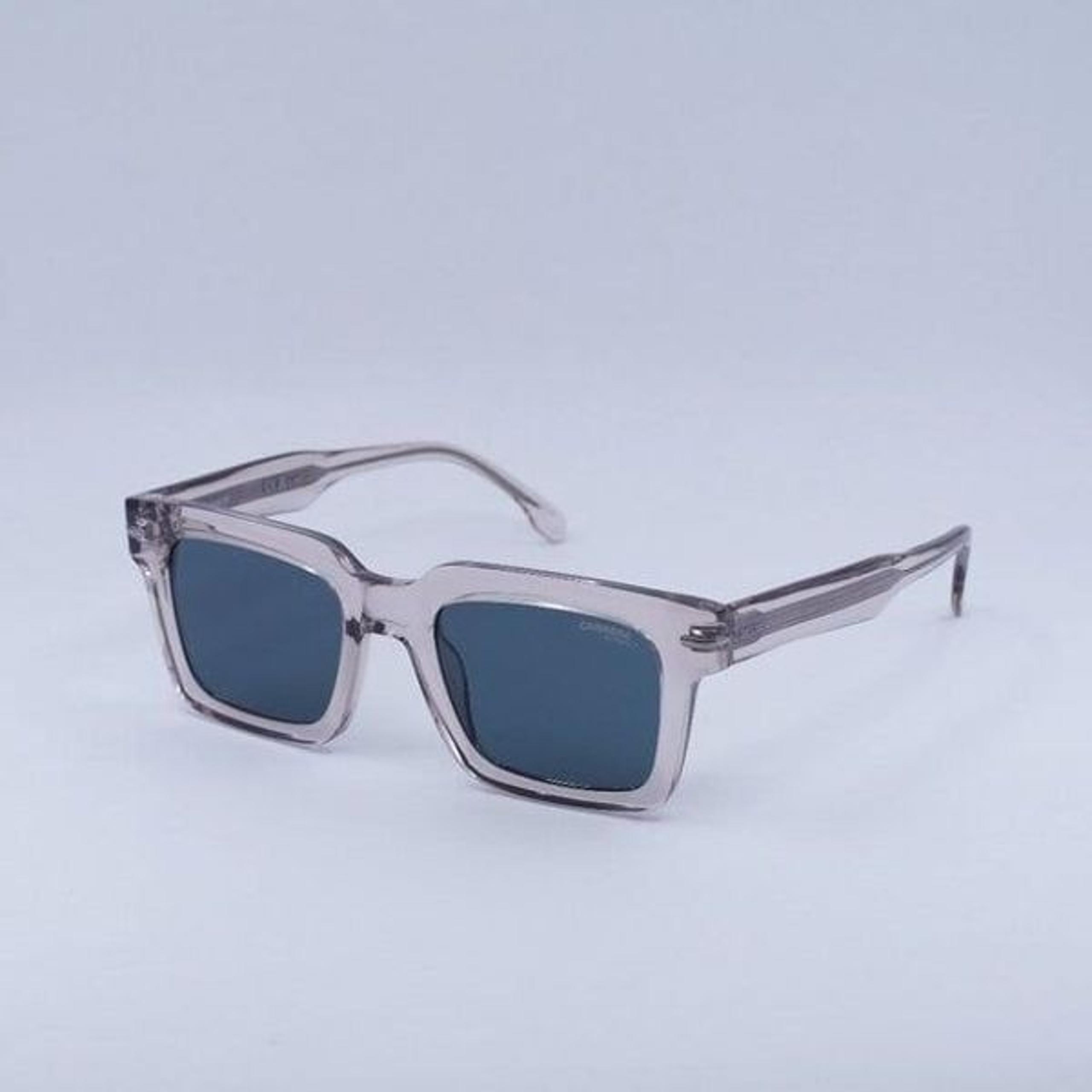 New Carrera 316/S 0FWM KU Sunglasses - Transparent Nude Frame, Blue Lenses