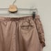 LUNYA Sleep Shorts Otium Tan Washable Silk Satin High Rise Sleepwear