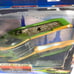 Star Wars 2002 Attack of the Clones Collectible Speeder Ships W/ Blast Off Panel