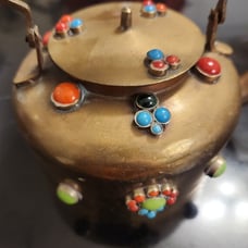 VTG Collection Antique Brass Teapot