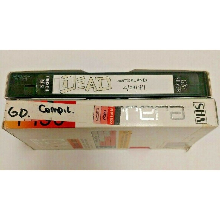 Grateful Dead Live Concert VHS Tapes Winterland Interview Compilation