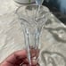 Crystal Petit Points By Mikasa 7” Candle Sticks Set of 2