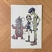 Gorillaz Demon Days Live NYC 2006 - Set of 4 Art Prints / Program
