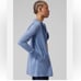 Athleta Women’s Uptempo Wrap Cardigan Hoodie With Pockets Blue Size Small.