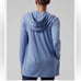 Athleta Women’s Uptempo Wrap Cardigan Hoodie With Pockets Blue Size Small.
