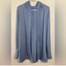 Athleta Women’s Uptempo Wrap Cardigan Hoodie With Pockets Blue Size Small.