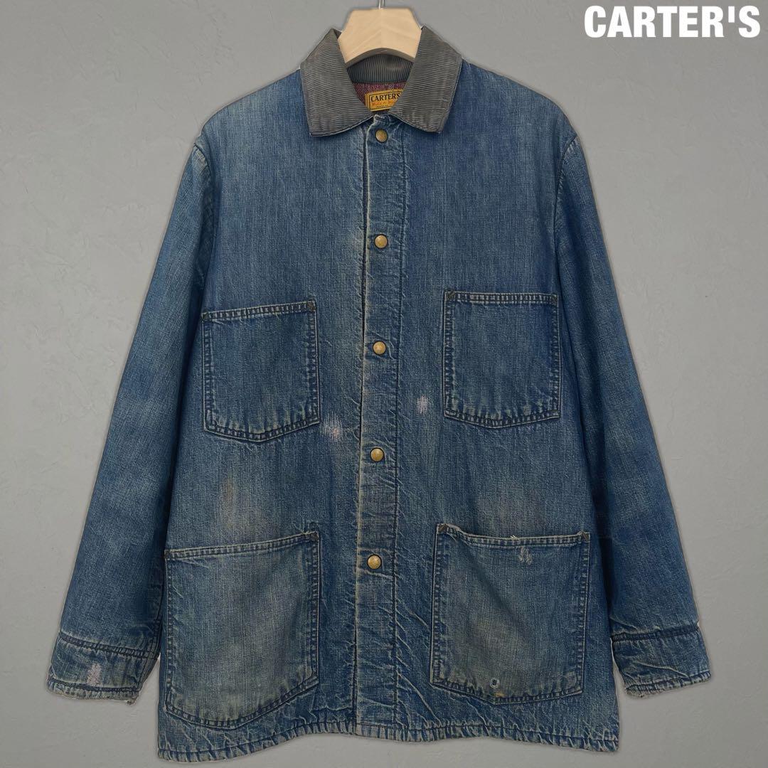 CARTER'S 50s 60s Vintage Denim Coverall Made in USA