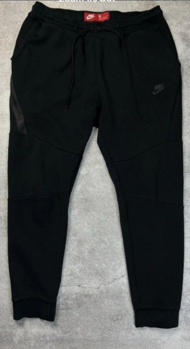 Nike Sportswear tech black joggers (2019)