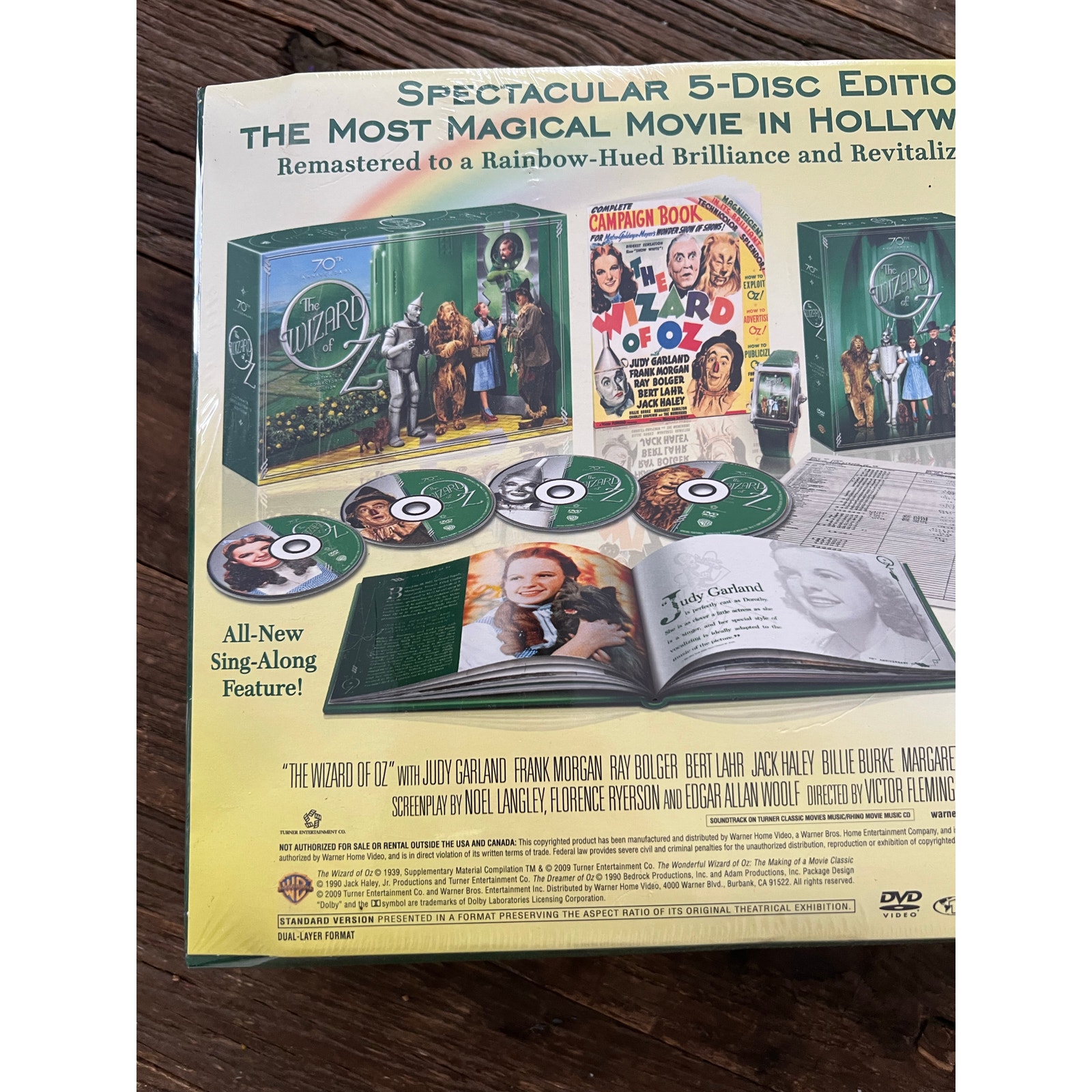 NEW Wizard Of Oz 70th Anniversary Ultimate Collector's Box