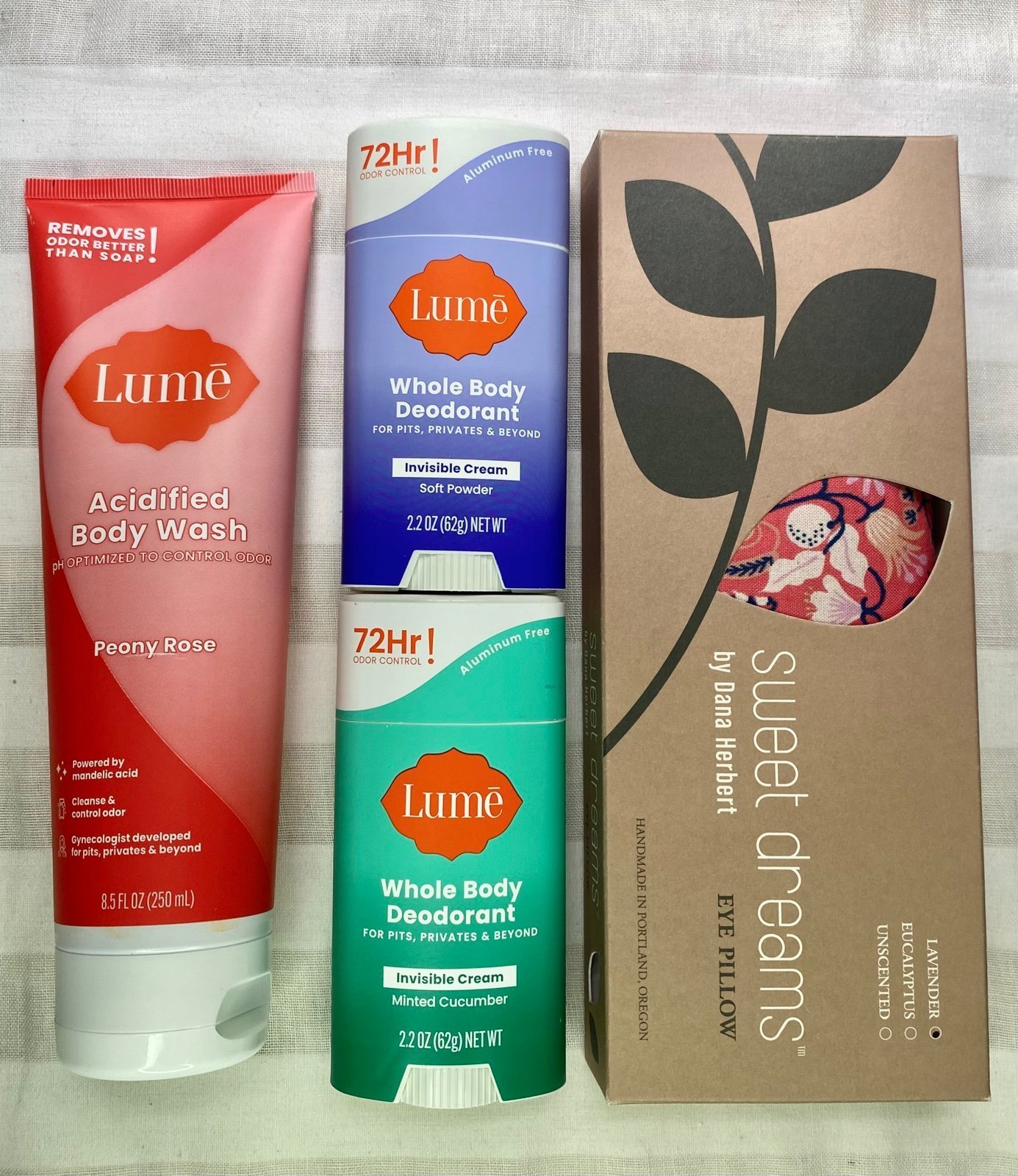 Lume set! NWT Body Wash & Deodorant!
