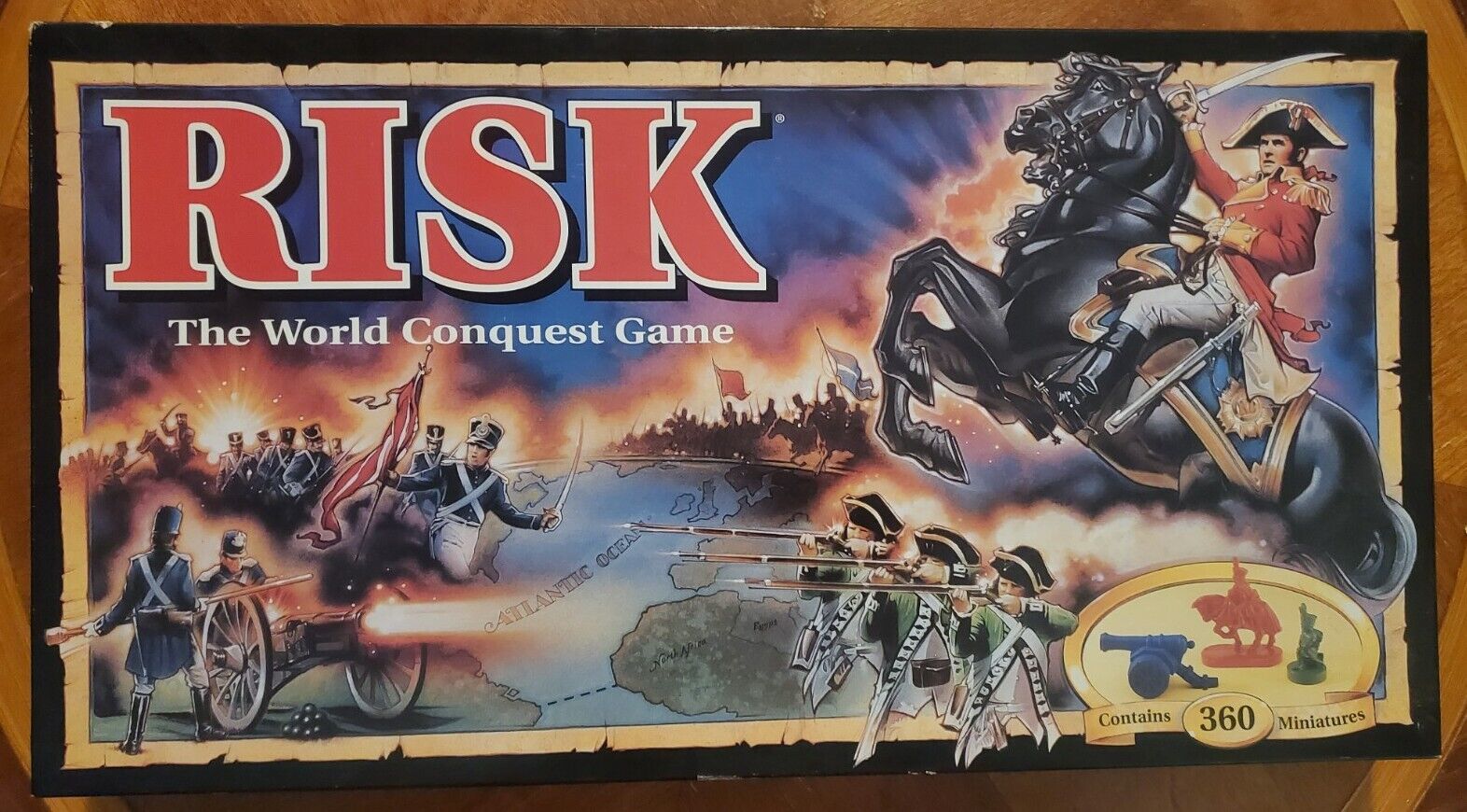 Risk The World Conquest Game 1993 Board Game Complete Parker Brothers