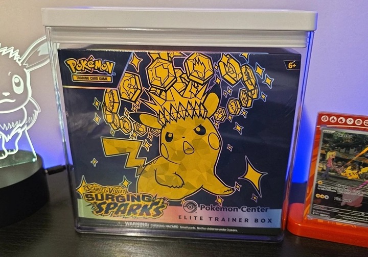 Pokémon Elite Trainer Box Plastic Case - Stackable Case - ETB CaseTB Case