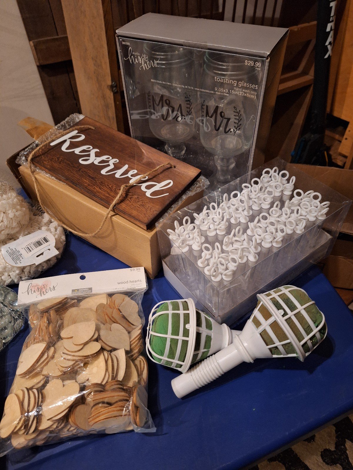 Boutique wedding /bridal shower decorations