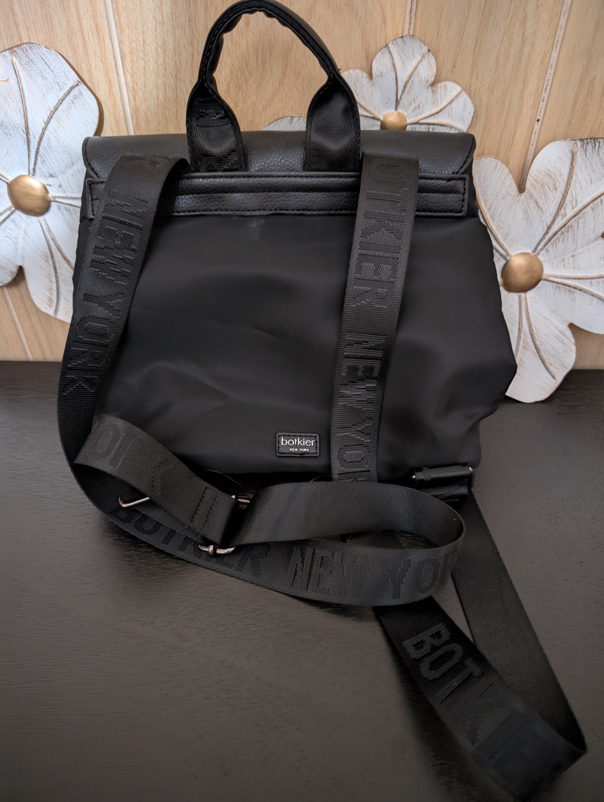 Botkier Black Small Backpack
