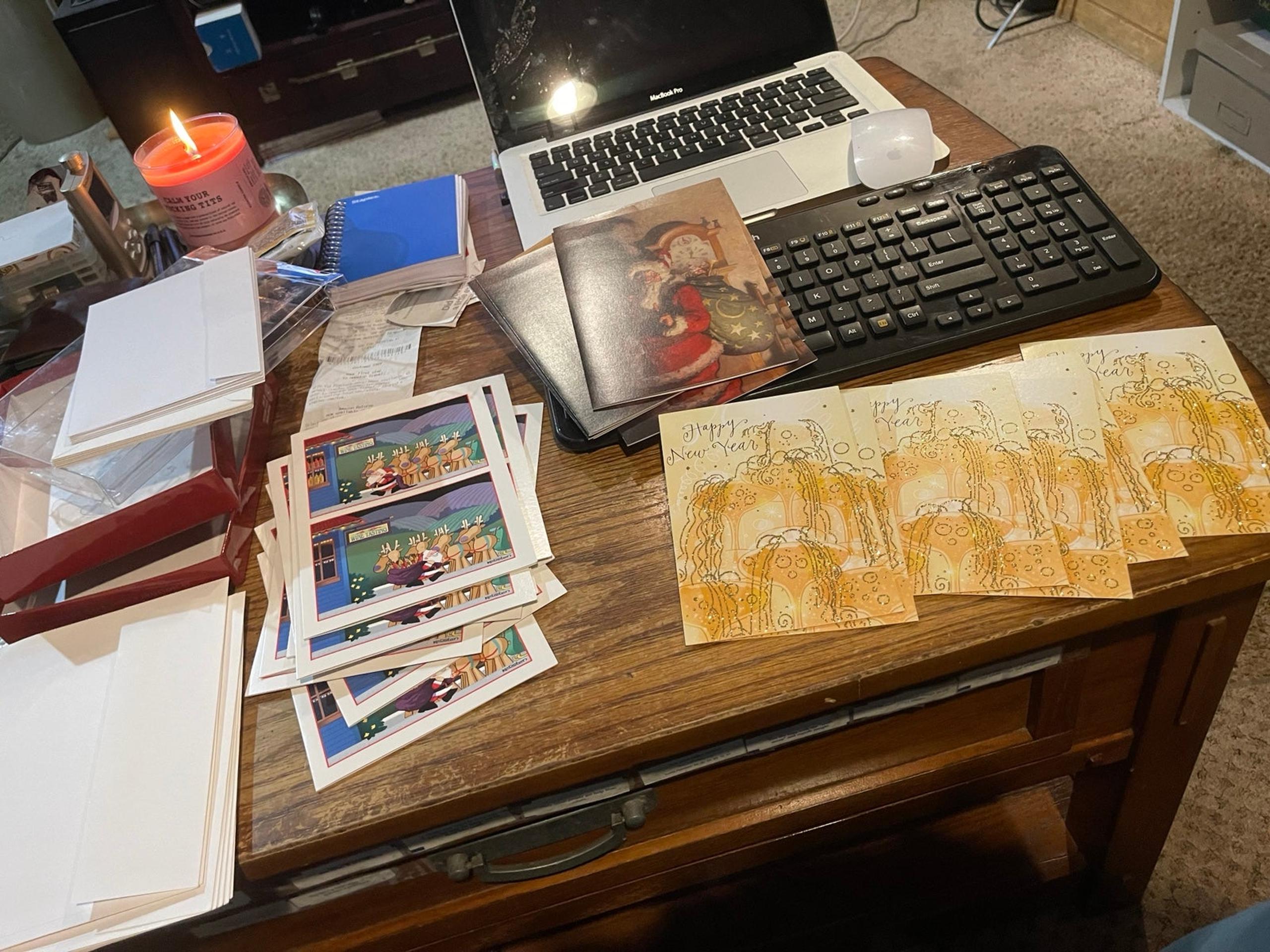 Variety (3) Christmas/Holidays Theme (Includes 20 Cards and White Envelope)