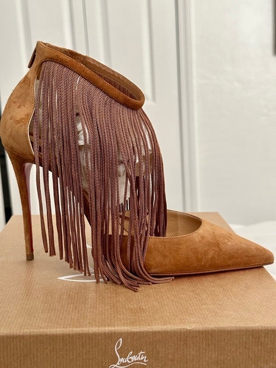 Christian louboutin courtain veau velours