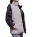 NWT Trbial Women's Black And White Plaid Zip Up Puffer Vest