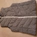 NWT Trbial Women's Black And White Plaid Zip Up Puffer Vest