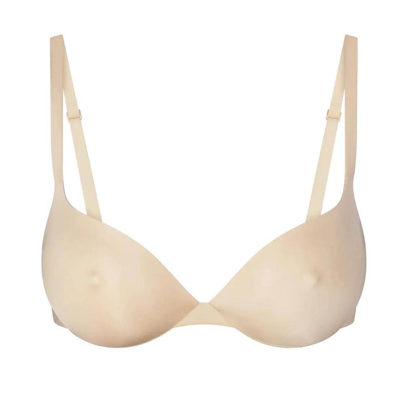 SKIMS Nipple Push Up Bra in Sand 38D