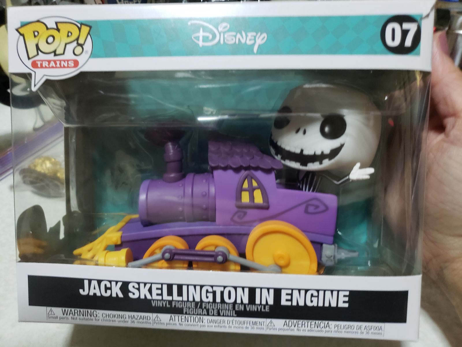 Funko Pop jack snowmobile and train