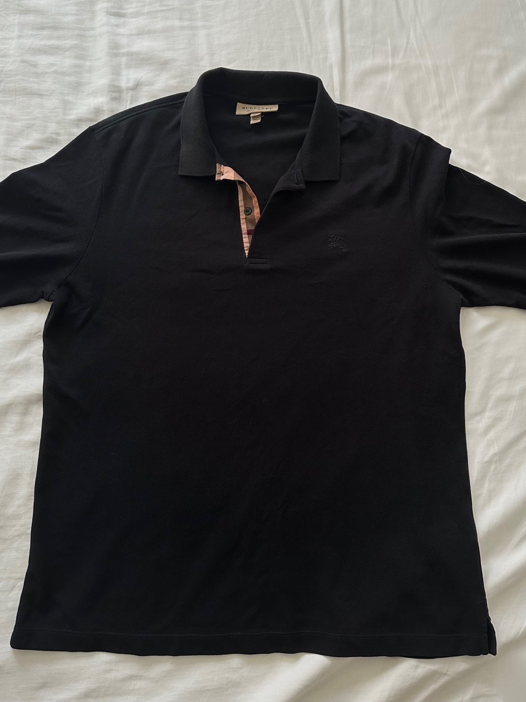 Burberry Men’s Long Sleeve Polo