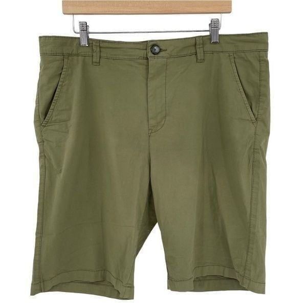 Carbon2Cobalt Endeavor Shorts Durable Soft Stretch Men 36 Olive Green 122084