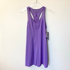 NWT Zella Racerback Activewear Tennis Pickleball Dress - Lilac - M