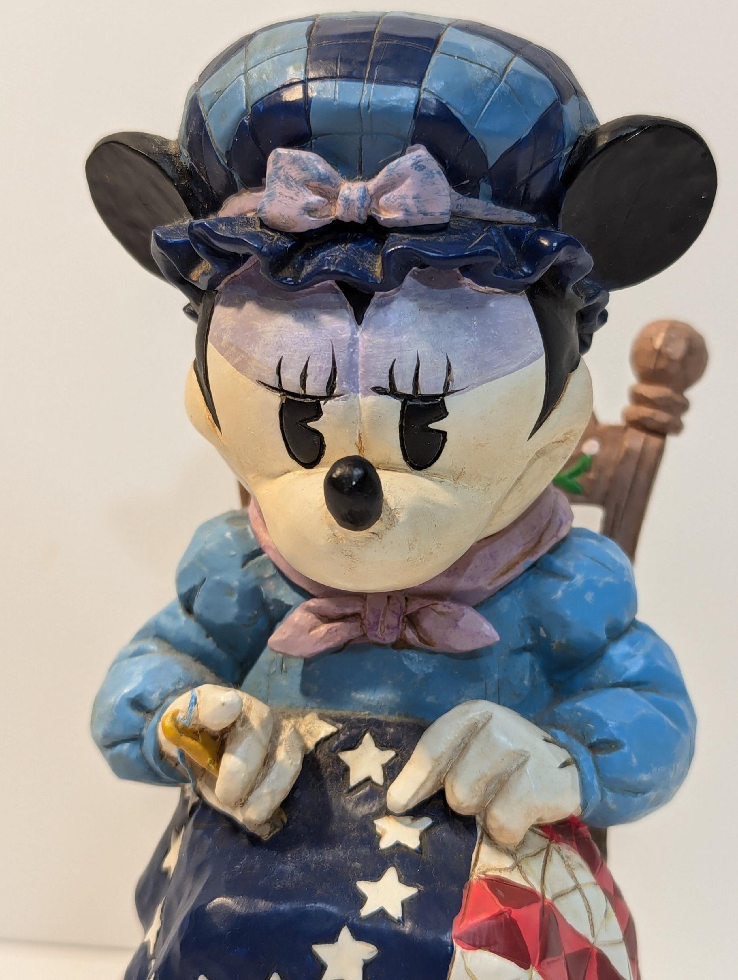 Enesco Jim shore Disney traditions stitching freedoms promise